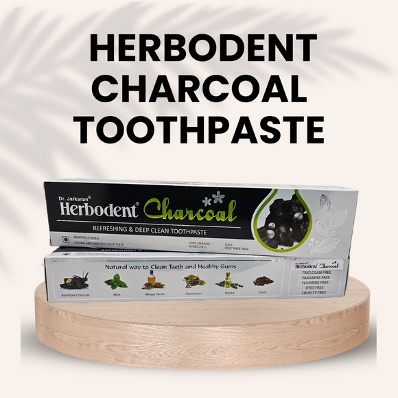 Herbodent Charcoal Toothpaste  - 6.5oz