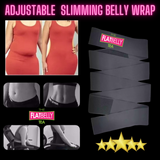 Adjustable Slimming Belly Wrap (with FREE 8oz Flatbelly Tea)