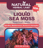 Liquid Sea Moss with Spirulina, Bladderwrack, Burdock & Astragalus